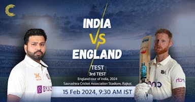 The Hattrick - India vs England 3rd Test 2024 - Expert Betting Tips